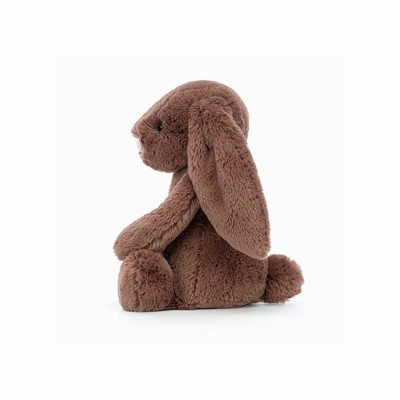 Jellycat Bashful Fudge Conejitos | UIYJ-74810